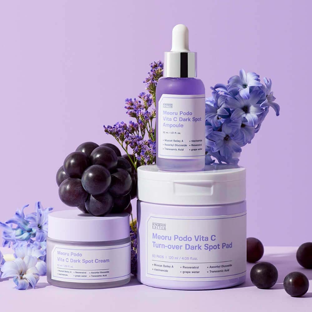 MUSCAT GRAPE VITA C BRIGHTENING PADS (PADS FACIALES ILUMINADORES)